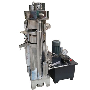 machine hydraulique d'extraction et de fabrication d'huile de moringa avec