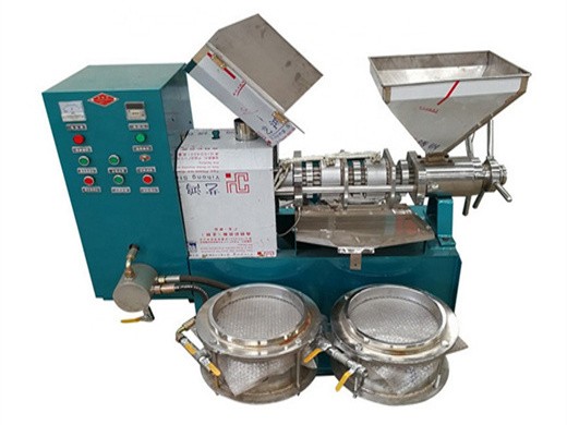 machine automatique de fabrication d'huile de moutarde en chine avec 100 kg/h