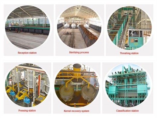 Équipement complet et machines pour l'usine de moulin à huile de coton