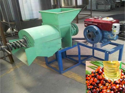 quelles machines sont utilisées dans le processus de production d'huile de palme