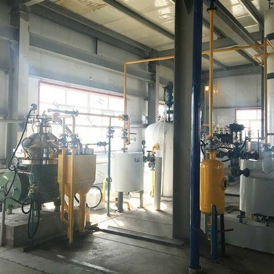 usine d'huile de germe de maïs raffinée avec processus de déparaffinage