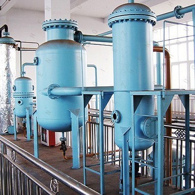 usine de raffinage d'huile de soja de tournesol pour la production d'huile