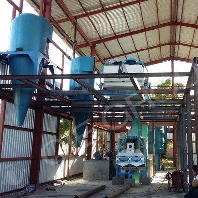 usine de raffinage automatique d'huile de graines de coton au sénégal